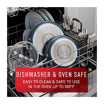 Oster 12-pc. Aluminum Dishwasher Safe Cookware Set, Color: Pink - JCPenney
