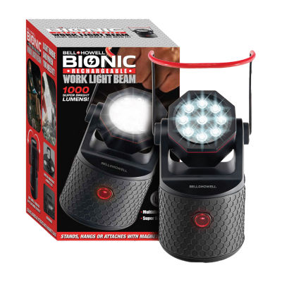 Bell + Howell Bionic Rechargeable Work Light Beam with Stand