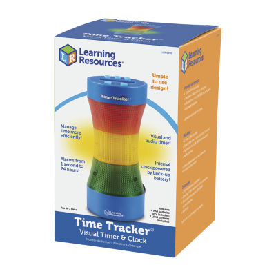Learning Resources Time Trackerãƒâ‚Ã‚Â® Visual Timer N Clock (Revamp)
