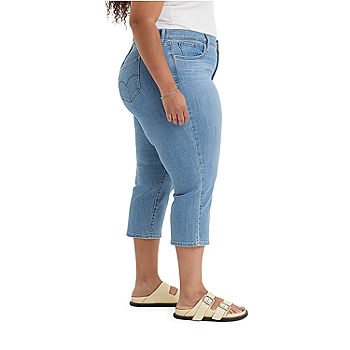 Levi's Womens Plus 311 Mid Rise Shaping Capris Jean - JCPenney