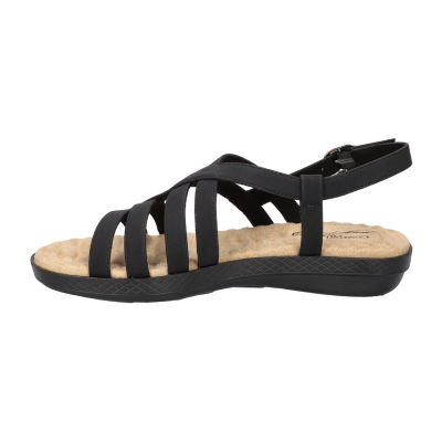 Easy Street Womens Lobo Strap Sandals