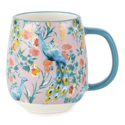 Distant Lands Peacock Coffee Mug, Color Blue Multi JCPenney