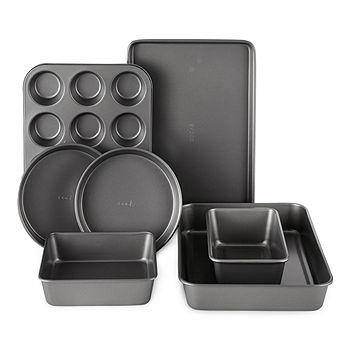 Cooks 7-pc. Non-Stick Bakeware Set, Color: Gray - JCPenney