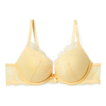 BrasNThings Womens Posie Lace Push Up Bra - Ivory : :  Clothing, Shoes & Accessories