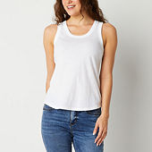 Hanes Womens Stretch Cotton Cami with Built-in Shelf Bra : :  Clothing, Shoes & Accessories