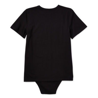 Thereabouts Little & Big Boys Adaptive Short Sleeve Bodysuit