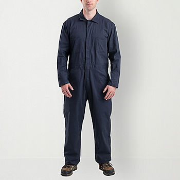 Berne Highland Flex Cotton Unlined Mens Big and Tall Long Sleeve Workwear  Coveralls, Color: Navy - JCPenney