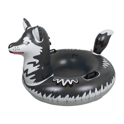 Pool Candy Artic Husky Inflatable Kids Snow Sled