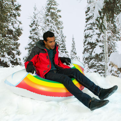 Pool Candy Artic Rainbow Jumbo Snow Sled