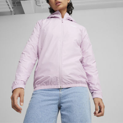 PUMA Womens Water Resistant Lightweight Windbreaker