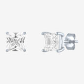 YES PLEASE! 2.5 CT.T.W. Lab-Created White Sapphire Stud Earrings in Sterling Silver