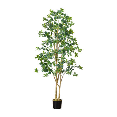 Nearly Natural 6ft. Green Black Olive Artificial Tree