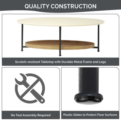 Madison Park Beauchamp Living Room Collection Coffee Table