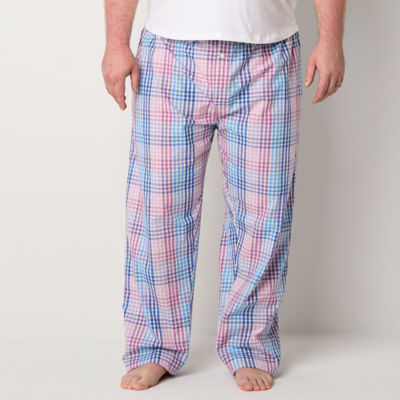 St. John's Bay Mens Big and Tall Poplin Pajama Pants