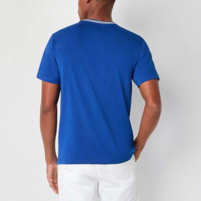 U.S. Polo Assn. Tipped Stretch Mens Crew Neck Short Sleeve Stretch Fabric T-Shirt