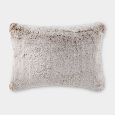 Loom + Forge Tipped Fur Lumbar Pillow