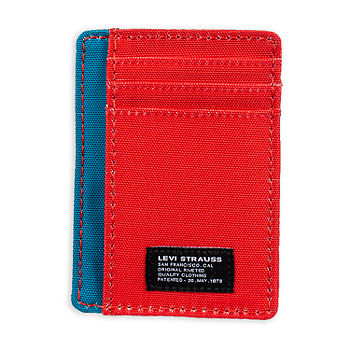 Levi's Credit Card Holder, Color: Red - JCPenney