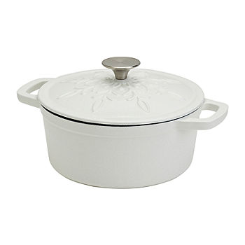 Smith & Clark Spiderweb Cast Iron 3-qt. Dutch Oven with Lid, Color: Black -  JCPenney