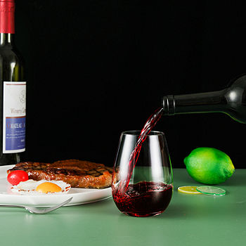 Riedel Viaggio Stemless All Purpose 4-pc. Wine Glass | One Size | Wine Glasses Wine Glasses | Dishwasher Safe