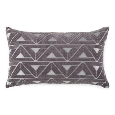 Loom + Forge Triangle Geo Lumbar Pillows