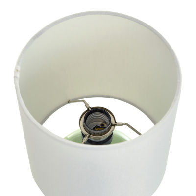 Collective Design By Stylecraft Stacked Green Ceramic Table Lamp