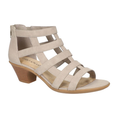 Easy Street Womens Marg Heeled Sandals