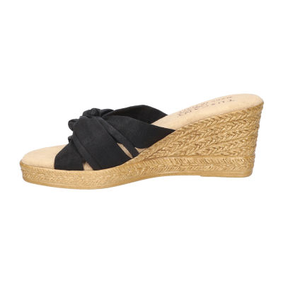 Easy Street Womens Ghita Wedge Sandals