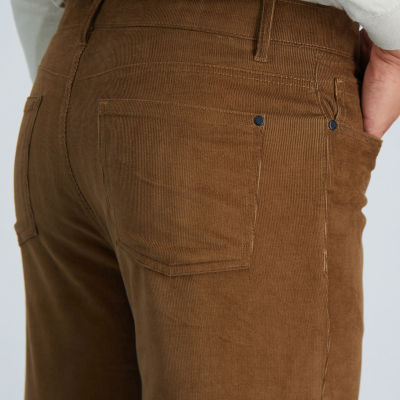 Haggar® Mens 5-Pocket Straight Fit Stretch Corduroy Pant