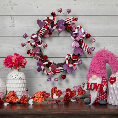 Northlight 16in And Candies And Hearts Valentine'S Day Wreath