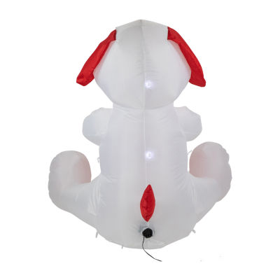 Northlight 4ft Day Doggie Lighted Valentines Day Outdoor Inflatable