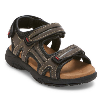 Thereabouts Toddler Boys Lil Marsh Adjustable Strap Flat Sandals