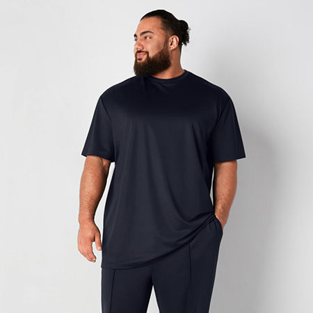 Stylus X LaDarius Campbell Mens Big And Tall Round Neck T-Shirt, 3x-large Tall, Blue