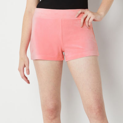 Juicy By Couture Womens Mid Rise Pull-On Short Juniors