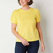 Jcpenney store yellow blouse