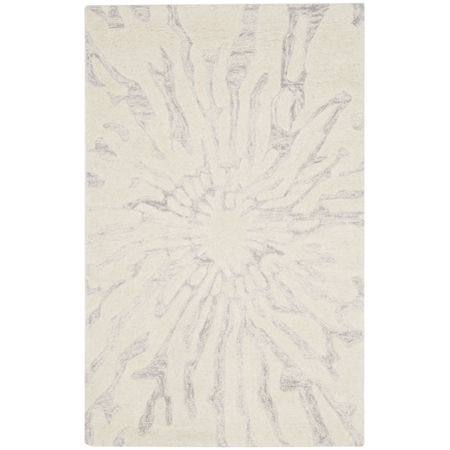 Safavieh Edweena Hand Tufted Area Rug, One Size, Silver