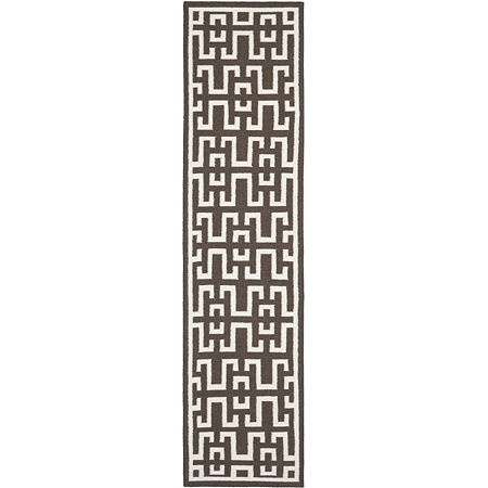 Safavieh Owen Hand Woven Flat Weave Area Rug, One Size, Brown