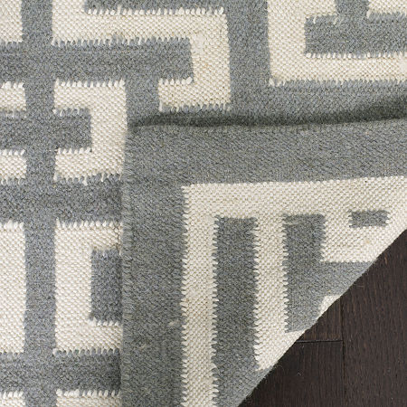 Safavieh Owen Hand Woven Flat Weave Area Rug, One Size, Gray