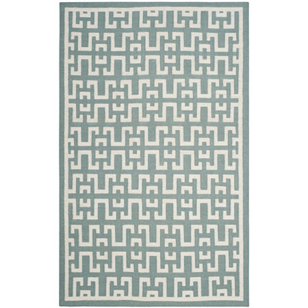 Safavieh Owen Hand Woven Flat Weave Area Rug, One Size, Blue