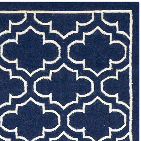 Safavieh Wayra Hand Woven Flat Weave Area Rug, One Size, Blue