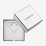 Liz Claiborne 2-pc. Heart Jewelry Set