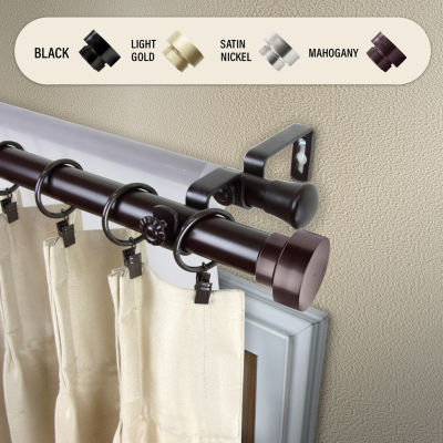 Rod Desyne Bonnet Double Curtain Rod