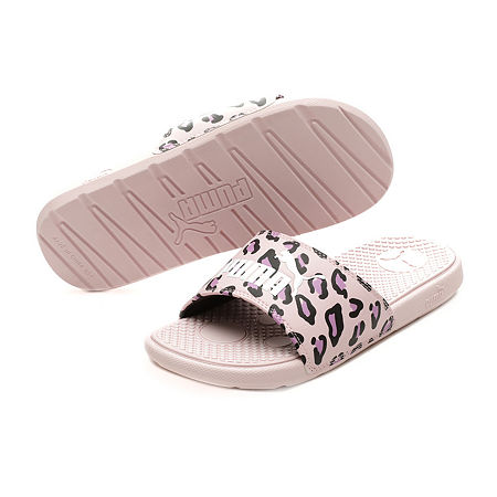  Puma Big Girls Cool Cat Summer Roar Slide Sandals