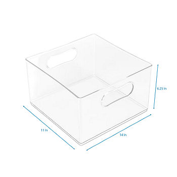 Home Expressions Acrylic 4-pc. Stackable Storage Bin Set, Color