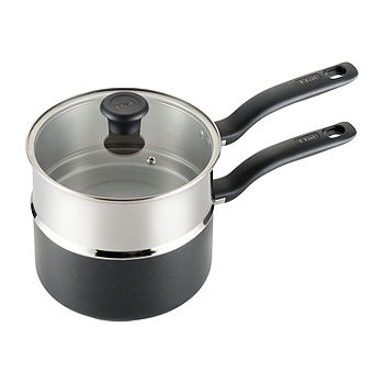 3 piece ~ PROFESSIONAL Stainless Steel 2.5-Qt. Double Boiler with