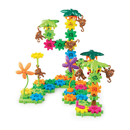 Learning Resources Gears! Gears! Gears! Movin' Monkeys Building Set Discovery Toy, One Size