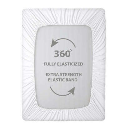 Cathay Home Easy Fit Modern Sheet Set With Bonus Pillowcases