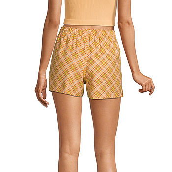 Arizona Body Juniors Pajama Boxer Shorts, Color: Bias Plaid - JCPenney