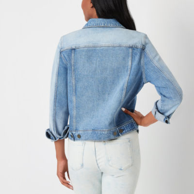 Denim Designs: A.n.a Denim Jacket, One Shoulder Tank Top, Denim Tiered ...