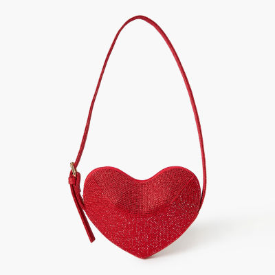 Forever 21 Heart-Shaped Shoulder Bag
