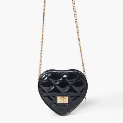 Forever 21 Quilted Heart Shaped Crossbody Bag Hawthorn Mall